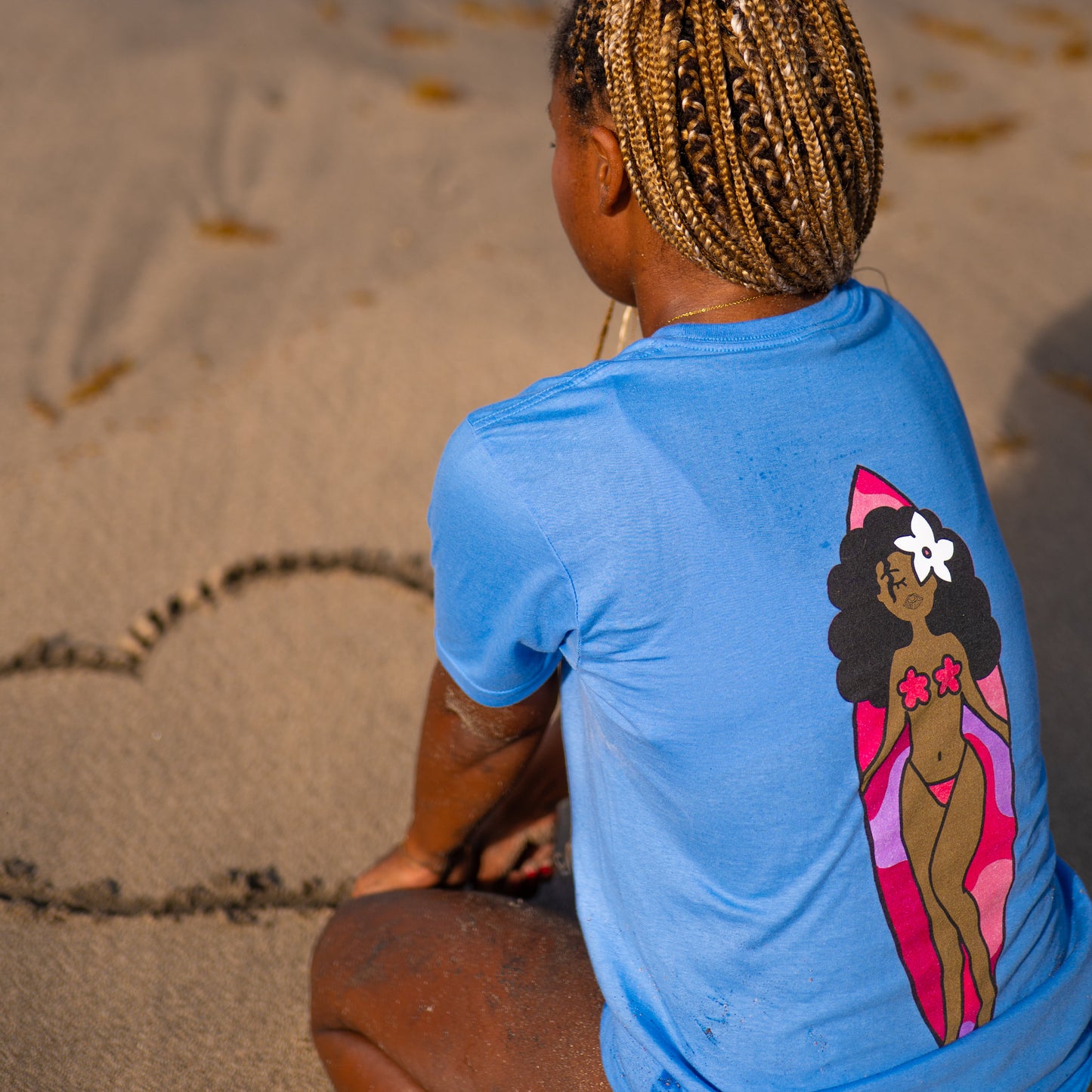 T-shirt Reine des vagues 🌊